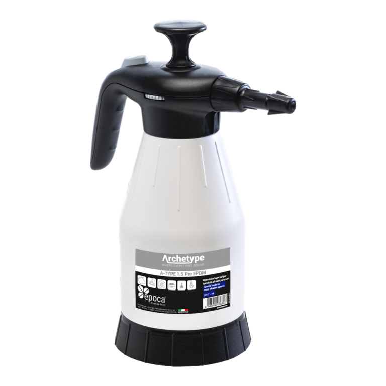 Epoca Pump Sprayer - A-Type 1.5L Pro EDPM - Alkaline Resistant - White
