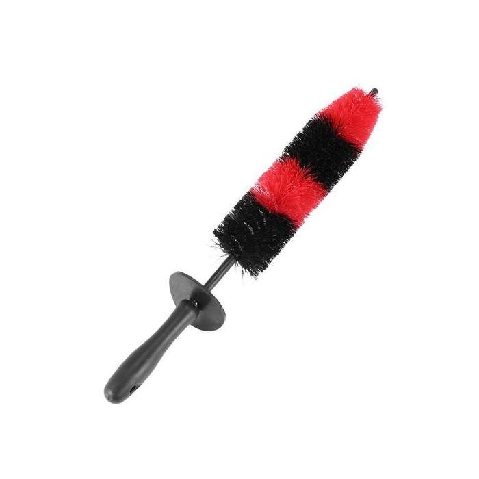 Samurai Wheel Brush L 35cm - Black & Red