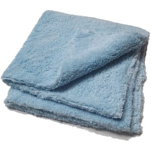 Microfiber Edgeless Coral Fleece 40x40 500GSM - Cyan