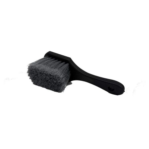 Samurai - Wheel Brush Short Type with Soft Bristles - Grey