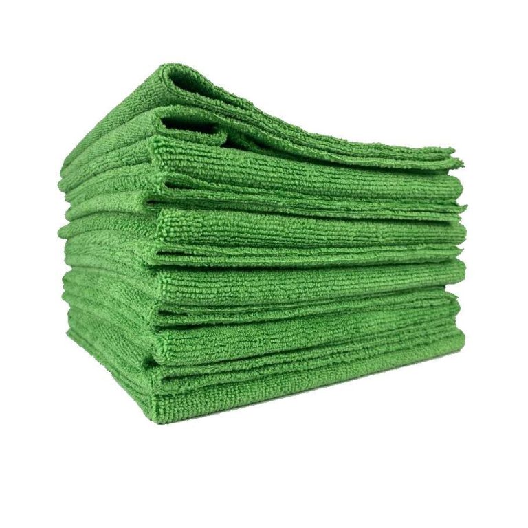 Detailing Samurai - Microfiber Towel Edgeless - 400GSM - Grass Green - Pack of 10