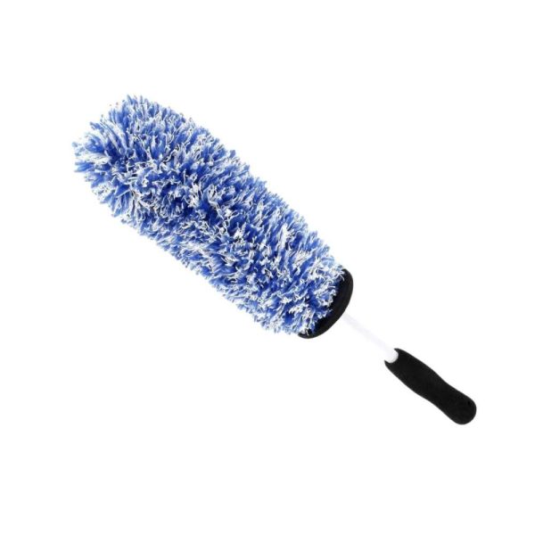Samurai Microfiber Wheel Brush - Blue