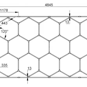 Samurai Hexagon & Frame LED Lights