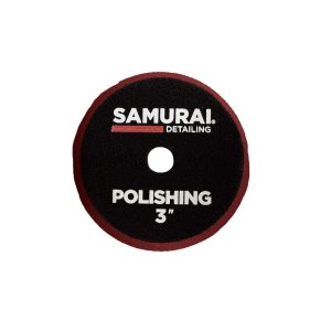 Detailing Samurai Foam Polishing Pad - Polishing (Maroon) - 80mm
